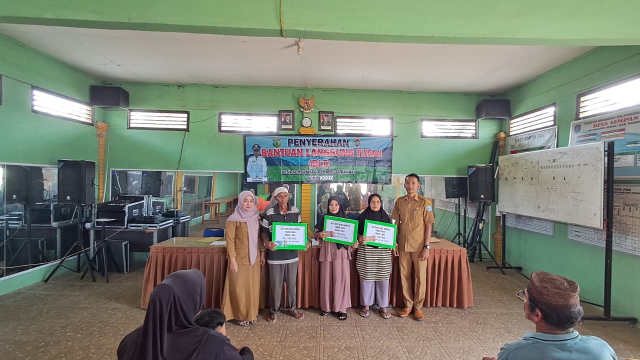Pembagian Bantuan Langsung Tunai (BLT) Dana Desa bulan Juli Tahun 2026