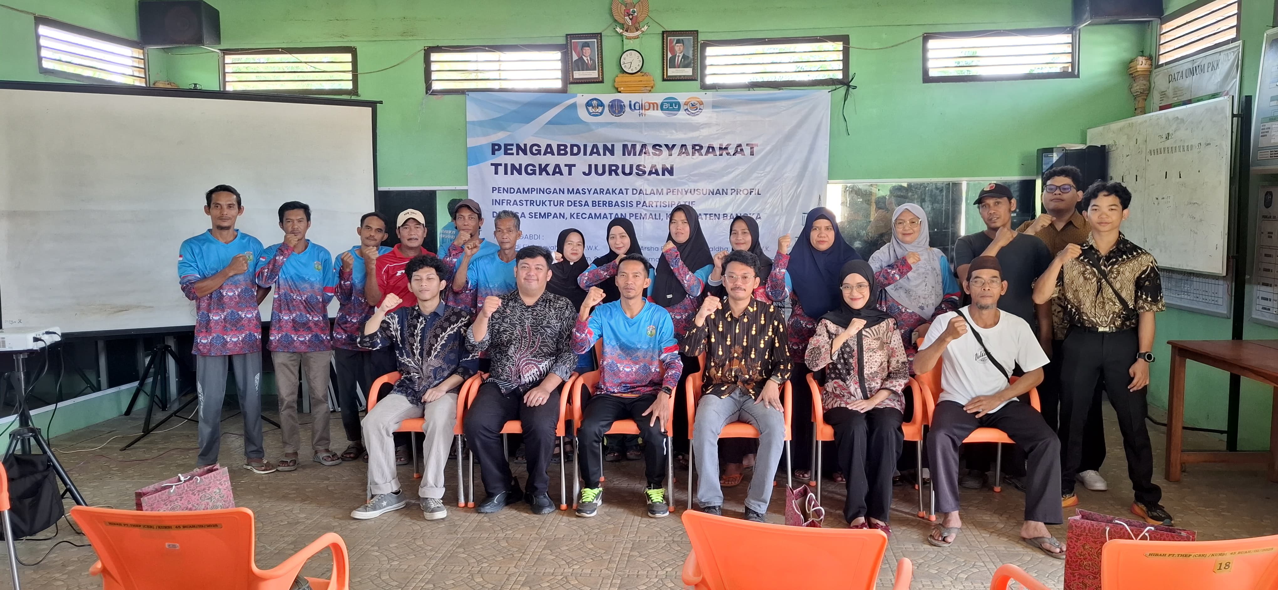 Pengabdian Masyarakat Tingkat Jurusan di Desa Sempan